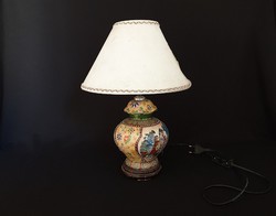 Csodaszép 50-70 éves kínai jelenetes asztali lámpa
