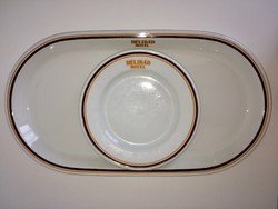 Alföldi Délibáb Hotel mintás tányér és tál