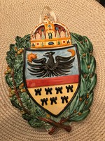 Kerámia Székely címer Józsa János munkája