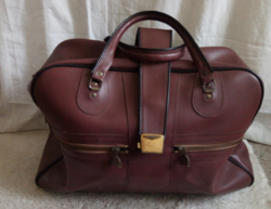 Retró utazó táska (bőrönd)