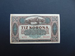 10 korona 1920 Sorszám között pont a 075 