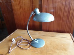 Retro régi asztali fém lámpa ipari industrial lámpa mid century