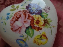 Hand-painted English potpourri holder, perfumer.