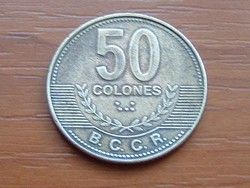 COSTA RICA 50 COLONES 2007 #