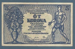 5 korona 1919  Más tőrvényes Pénznemekre 