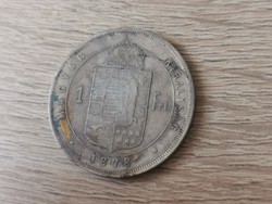 1878 ezüst 1 forint