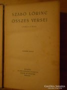 Szabó Lőrinc összes versei 1922-1943