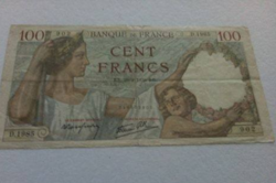1939 / 100 Cent Frank Franciaország