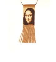 Mona Lisa gyöngy-bőr nyaklánc