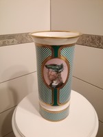 Hollóházi Szász Endre porcelán váza 26 cm