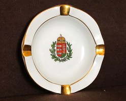 Bavarian German ashtray with Hungarian coat of arms.