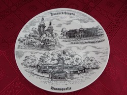 Kleiber bavaria German porcelain wall plate, diameter 17.5 cm. He has!