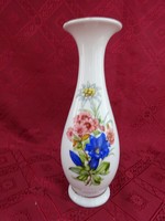 Kpm royal porcelain, bavaria, 23 cm high vase. He has!