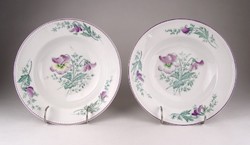 1A508 Oblatt J. vásárhelyi porcelán tányér pár