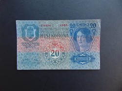 20 korona  1913 Szép ropogós bankjegy !  02  