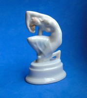 Hibátlan Herendi porcelán női akt szobor ritka figurá