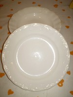 CSKGY Gránit nyomott mintás retró tányér 2 db. hibátlan 