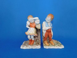 Pair of Herend bookends