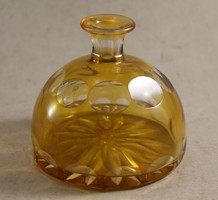 Antik bieder szakított üveg likőrös 157
