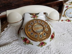 Royal Albert Old Country Roses porcelàn telefon