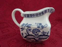 English porcelain milk spout with blut onion mark, height 8 cm. He has!