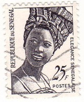 Szenegál forgalmi bélyeg 1972