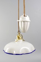 "nyergoo" Porcelán csigás lámpa Vintage Zsolnay