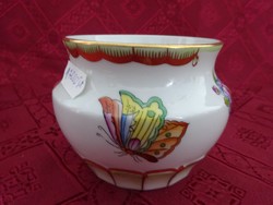 Herend porcelain, Victorian vase, height 8 cm, top diameter 8 cm. He has!