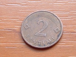 LETTORSZÁG 2 SANTIMI 2006 Royal Dutch Mint Netherland ( KEDVEZMÉNY LENT!!) 