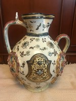 ​Fischer J. porcelán váza, Budapest jelzéssel