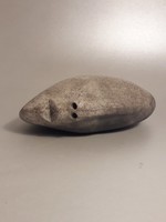 Miklós Bercsényi ceramic pebble head from my collection - 2 -