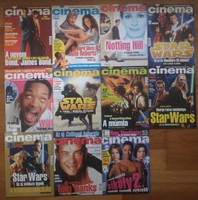 Cinema 1999 film újság mozi magazin teljes évfolyam (86-97 számok)