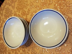 Zsolnay porcelán menzás, leveses, gulyás tányér 