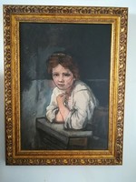 Rembrandt: Lány az ablakban másolat festmény