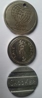 Italian telephone coin token mmc milano 3 slots, Italian gaming coin las vegas sale giochi, snoo ker 2 slots