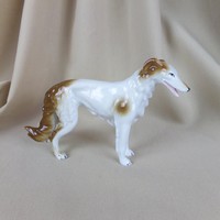 Agár - porcelán kutya figura
