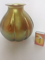 Antique iridescent beautiful. WMF MYRA GLASS vase 1920s-30s