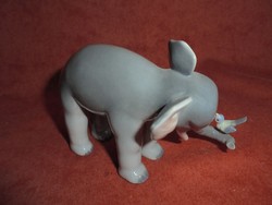 Metzler&Ortloff porcelán elefánt figura