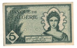 5 francs 1942 Algéria 2. aUNC hajtatlan.
