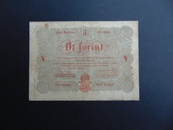 5 forint 1848 Kossuth bankó !  03