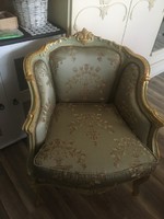 Barokk stílusú fotel