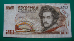 Ausztria - 20 Schilling bankjegy - 1986 