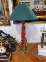 Muránói üveg asztali lámpa