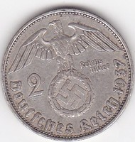 Német birodalom ezüst 2 márka