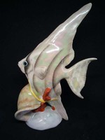 DRASCHE porcelán lüsztermázas hal, hibátlan
