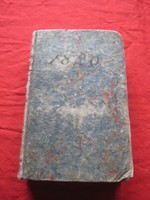 1820 As Latin calendar, book, good condition, with many Hungarian aspects