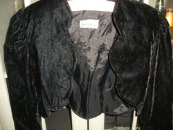 Selyem-bársony rövidke kis csodás kabát, alkalomra is