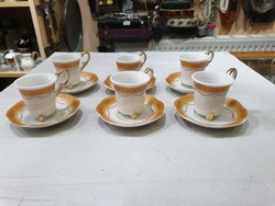 Porcelán kávés készlet 