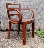 Kozma Lajos hajlított karfás szék