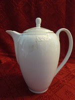 Lowland porcelain coffee pourer with snow-white gold border. He has!